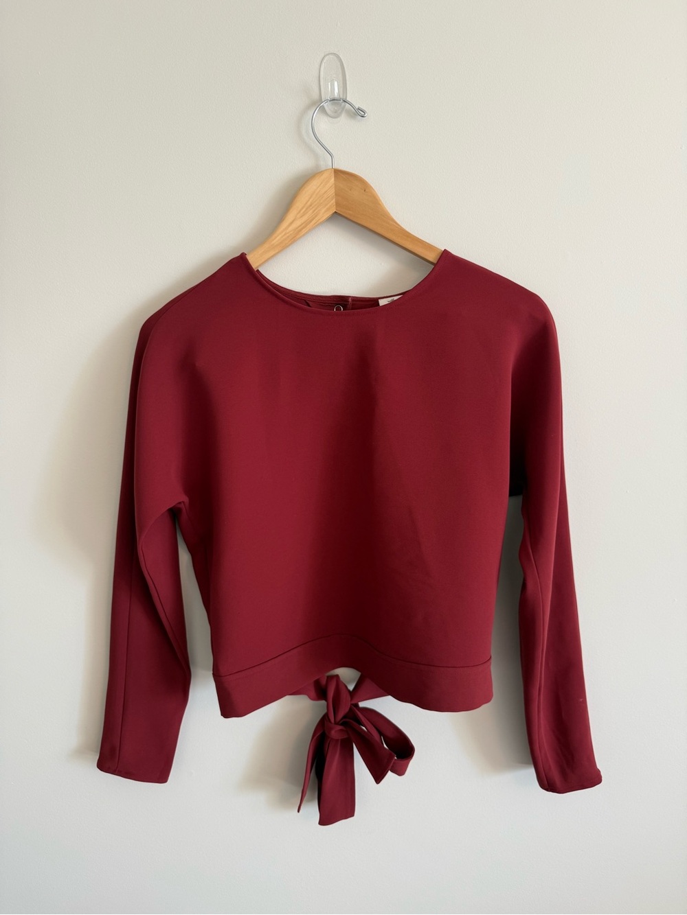 WILFRED LAON TIE BACK BLOUSE - Picture 3 of 9